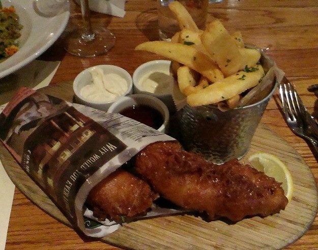 Yes the fish was good but THEM FRIES, THO.