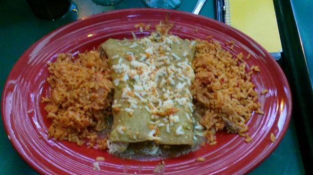Mexican food as it should be.  Fresh, hot, bean-less and in front of me.