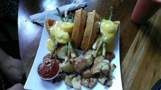 Big food good.  Sorry, I'm simply not that poetic before sunrise.