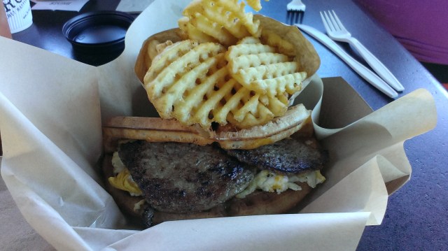 My appetite was satisfied and childish food phobias were catered to.  Perfection.