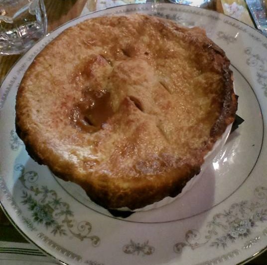 Added charm:  None of the plates match.