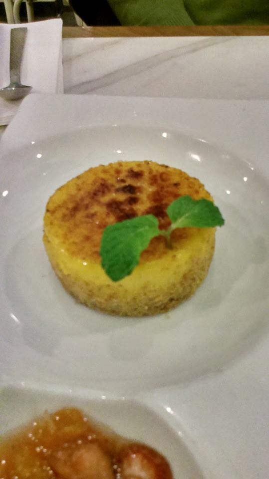 Cafe 21 demonstrates an adept creme brulee technique. The proper way to burn a dessert.