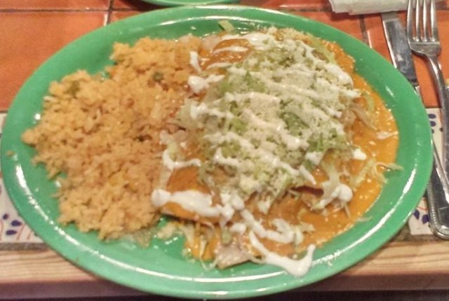 Unfortunately the flavor spectrum on this dish was about as wide as the color spectrum.