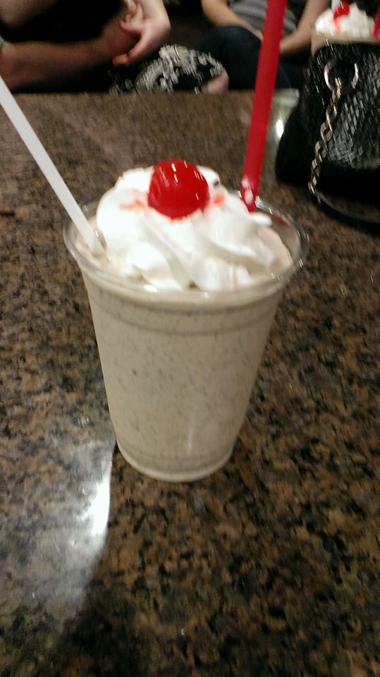 This picture is blurry due to haste because I just wanted to consume this beautiful thing before me.